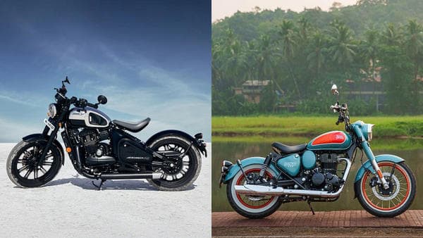 Jawa 42 Bobber vs Royal Enfield Goan Classic 350 spec comparison: price, engine, features