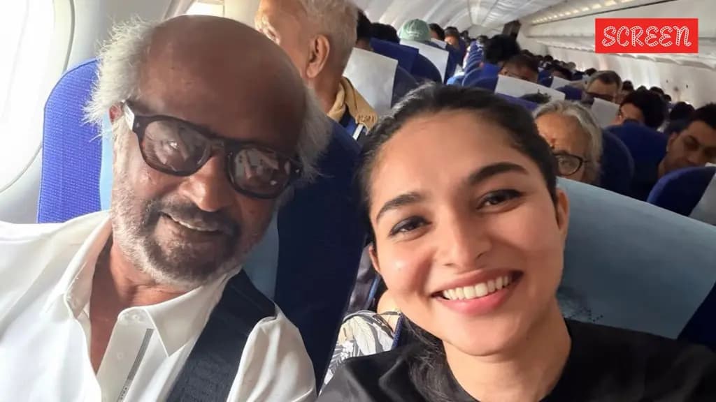 ‘I just froze’: Kayadu Lohar swapped seats on a flight—and ended up next to Rajinikanth