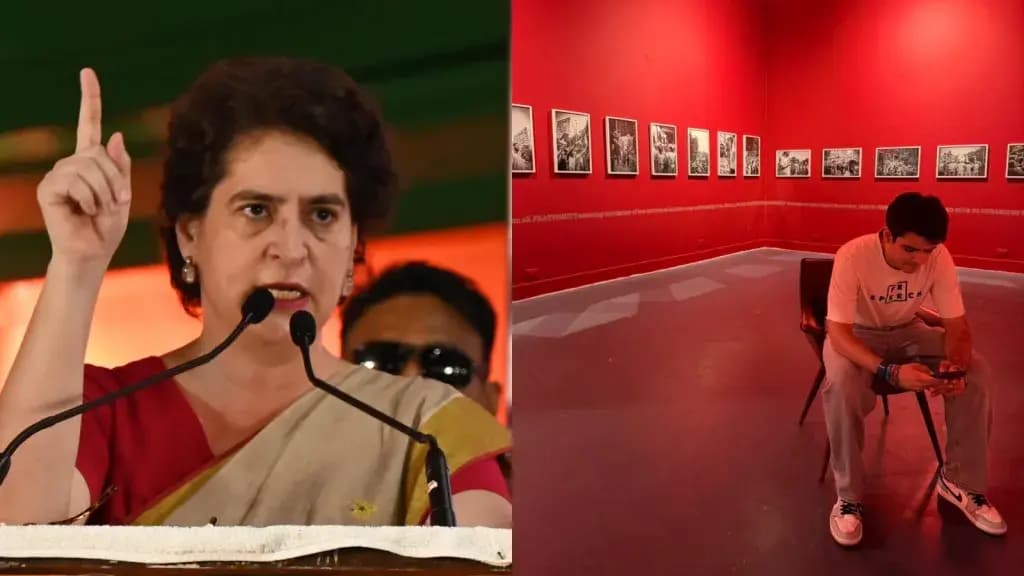 ‘You stand for what is true’: Priyanka Gandhi as son Raihan’s protest photographs taken down
