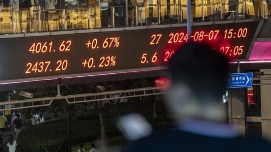 Why did Sensex and Nifty close in the red