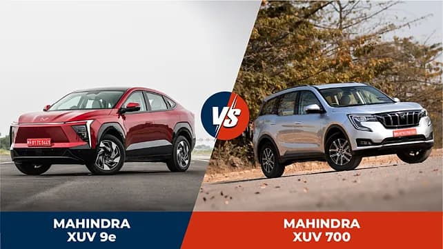 Mahindra XEV 9e Vs Mahindra XUV700 There are three choices now